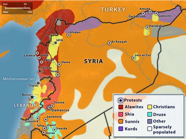 Syrien-Religionsgruppen