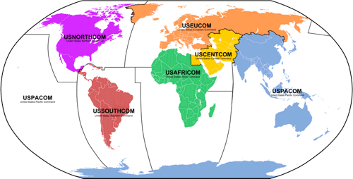 US-Regional-Kommandos